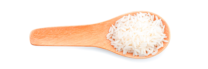 Cuchara con arroz